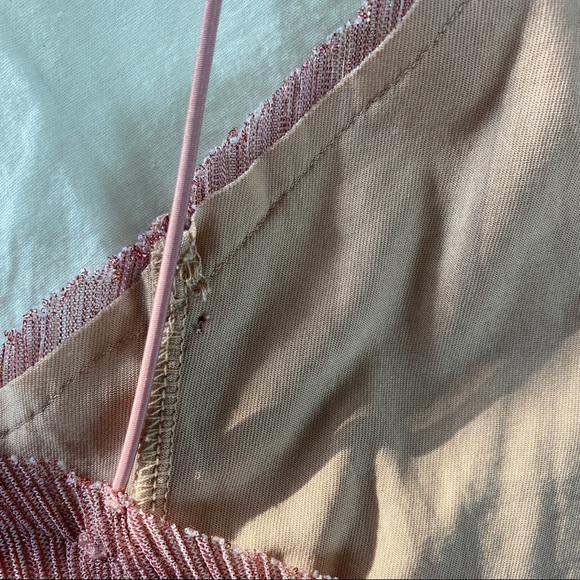 Pink Sparkly Strappy Tank Size Small - Picture 12 of 13